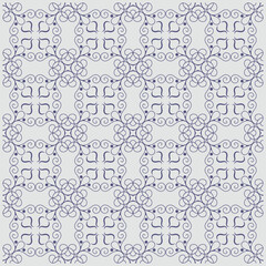 flat ornament line pattern design