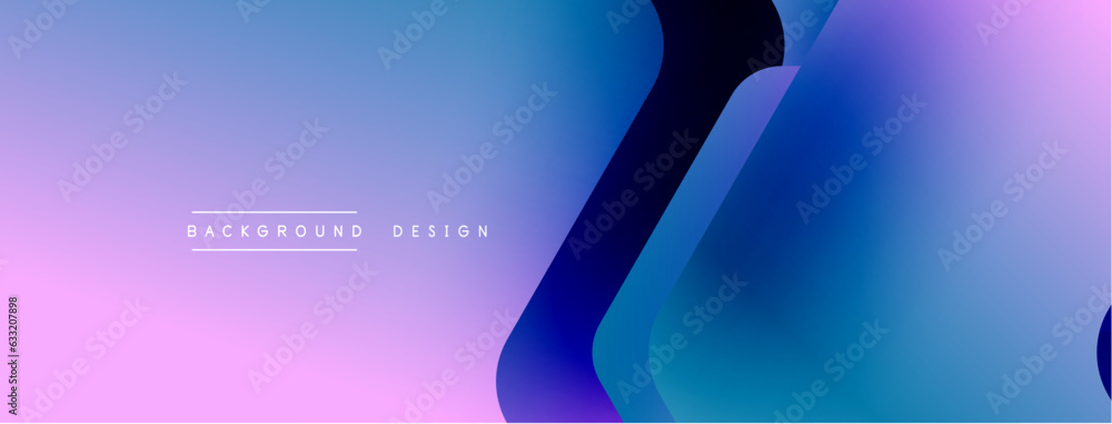 Poster Geometric background adorned with dynamic arrows and sleek lines, forming intricate web of movement and energy, captivating the eye with its mesmerizing patterns
