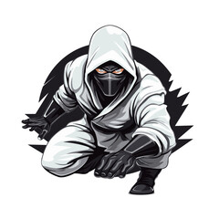mascot logo ninja