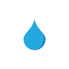 water drop logo vector illustration design