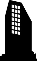 Apartment Silhouette Illustration Vector
