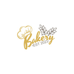 Obraz premium Bakery Vintage Logo Design Vector Template