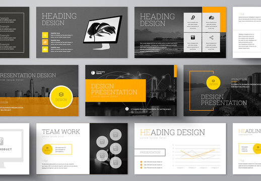 Business Presentation Design Layout