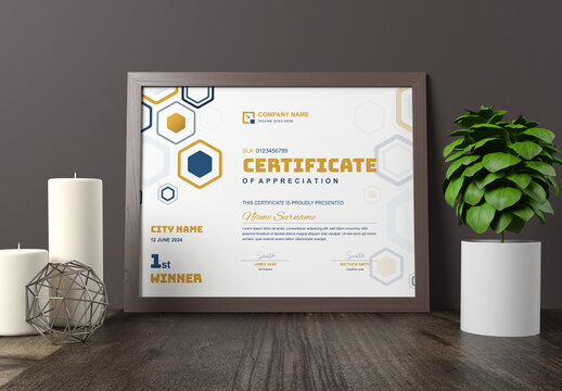Abstract Certificate