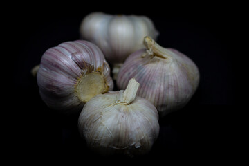 garlic before being used as a condiment