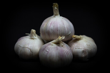 garlic before being used as a condiment