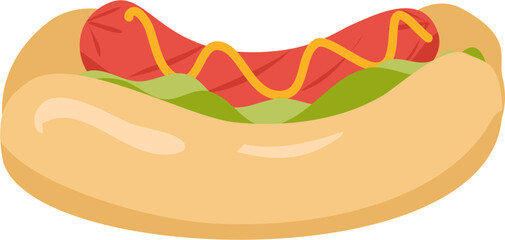 Fast food Illustration, junk food clipart 
