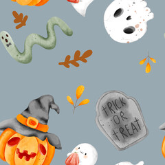 Cute spooky pattern