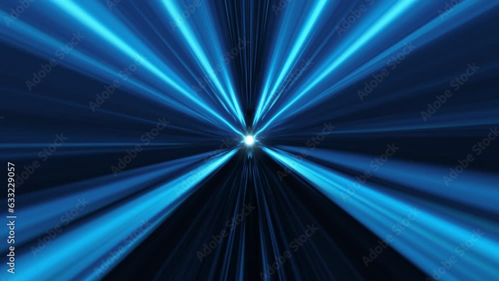 Canvas Prints warp drive, speed of light, hyper speed. seamless loop