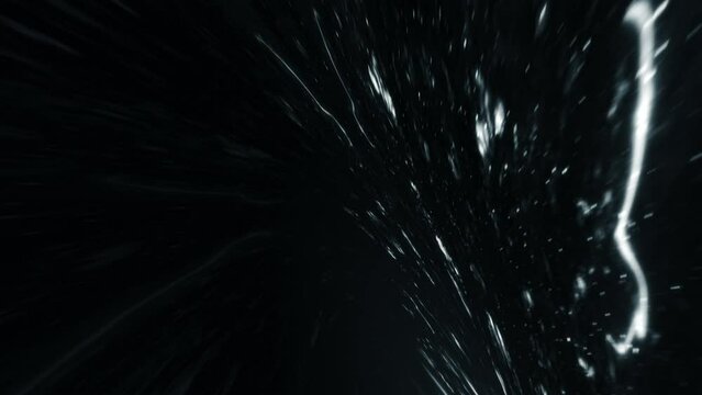 Wormhole, Warp Drive, Universe Warp, Interstellar Travel. Seamless Loop