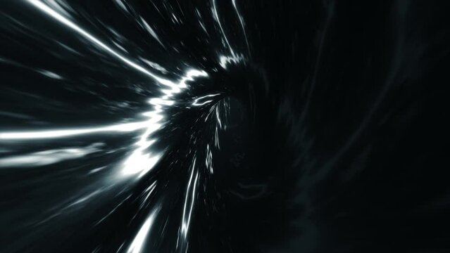 Wormhole, Warp Drive, Universe Warp, Interstellar Travel. Seamless Loop