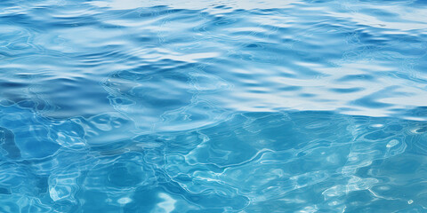 Fototapeta premium a water surface texture with ripples and reflections.