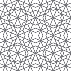 Seamless islamic pattern. Vector Girih pattern. Background vector illustration. Seamless girih pattern. Traditional Islamic Design. Mosque decoration element. Seamless geometric pattern.