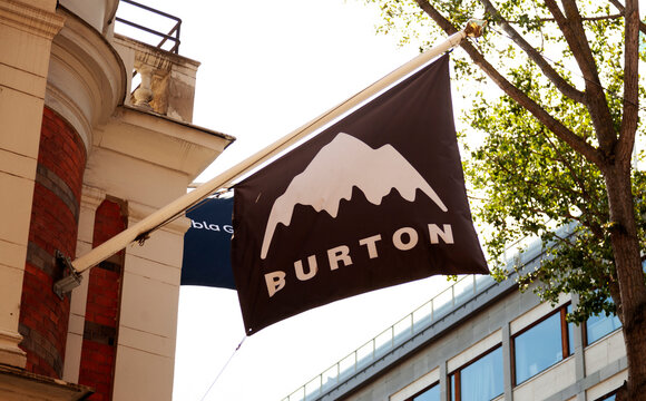 Stockholm, Sweden - May 23, 2023: flag of famous company that manufactures skateboards