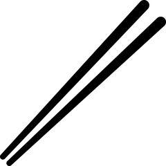 おはしのイラスト・アイコン（chopsticks）
