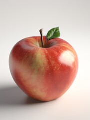 realistic 3d fruits apple