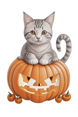 Happy Halloween Cat