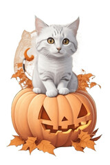 Happy Halloween Cat