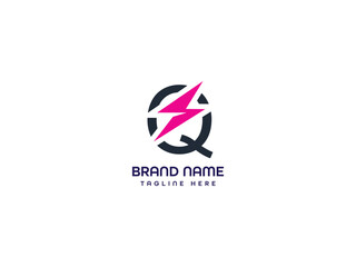 Obraz premium q modern letter logo