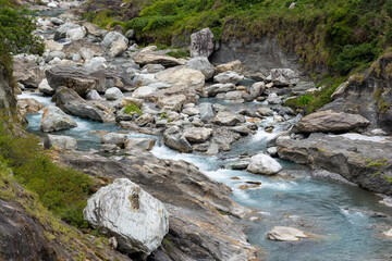 Taroko Gorge in Taroko National Park in Hualien of aTaiwan