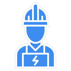 Vector Design Electrician Icon Style