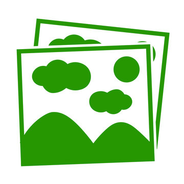 Green Picture Photo Icon