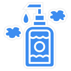 Vector Design Face Cleanser Icon Style