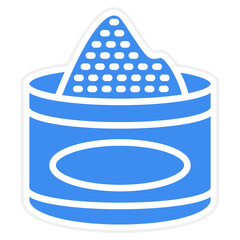 Vector Design Powder Icon Style