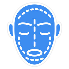 Vector Design Cosmetic Surgery Icon Style