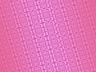 Premium background design with diagonal pink stripes pattern. Vector horizontal template for digital lux business banner, contemporary formal invitation, luxury voucher, prestigious gift certificate