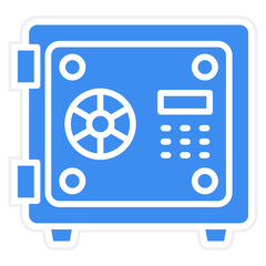 Vector Design Safebox Icon Style