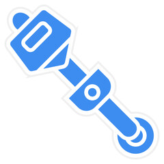 Vector Design Fish Grip Icon Style