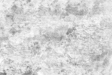 Naklejka premium Concrete wall white and gray color for background. Old grunge textures with scratches and cracks. White and gray painted cement wall texture.