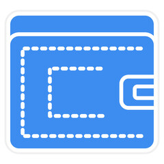 Vector Design Wallet Icon Style