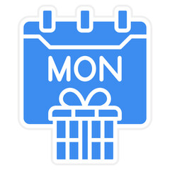 Vector Design Cyber Monday Icon Style