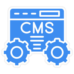 Vector Design Cms Icon Style