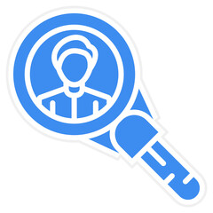 Vector Design Prospecting Icon Style