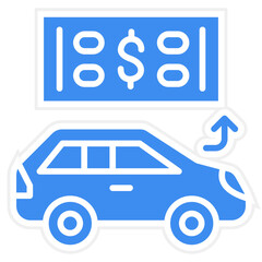 Vector Design Equity Lease Icon Style