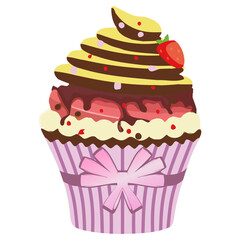 Cup cake, on the table