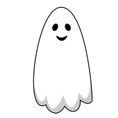Halloween Ghost Cute Face