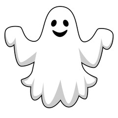 Halloween Ghost Cute Face