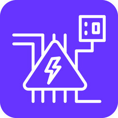 Vector Design Wiring Icon Style