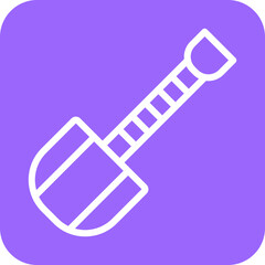Vector Design Shovel Icon Style