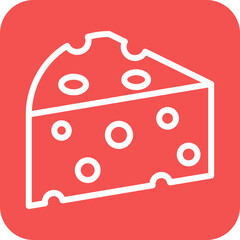Vector Design Cheese Icon Style