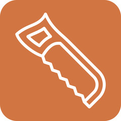 Vector Design Hacksaw Icon Style