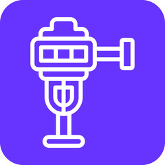 Vector Design Tube Expander Icon Style