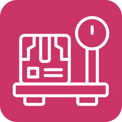 Vector Design Package Scale Icon Style