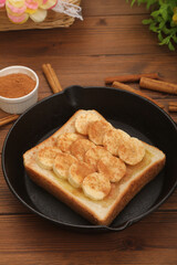 バナナシナモントースト