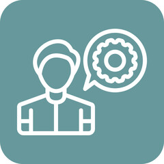 Vector Design Hard Skills Icon Style