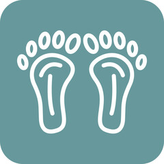 Vector Design Carbon Footprint Icon Style